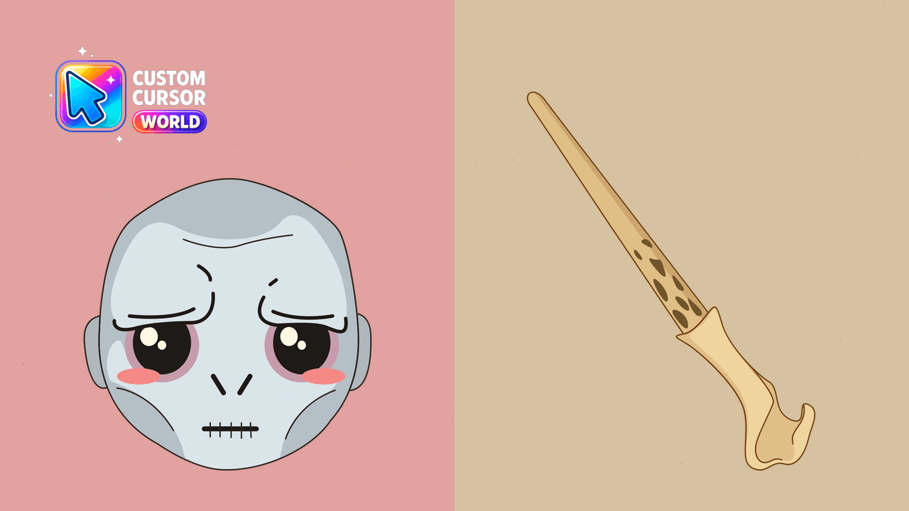 Cursor pack preview: Lord Voldemort Custom Cursor Pack for Chrome