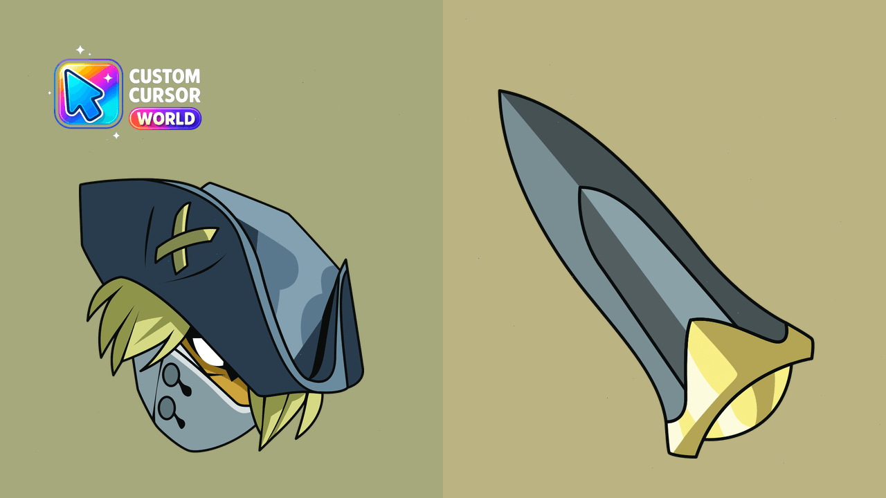 Cursor pack preview: Custom Lucien Cursor Pack for Browser