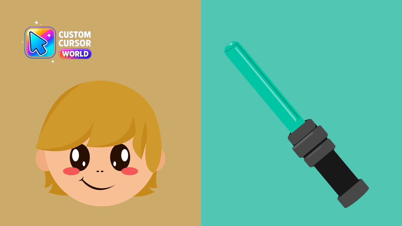 Cursor pack preview: Star Wars Custom Cursor Pack - Luke Skywalker