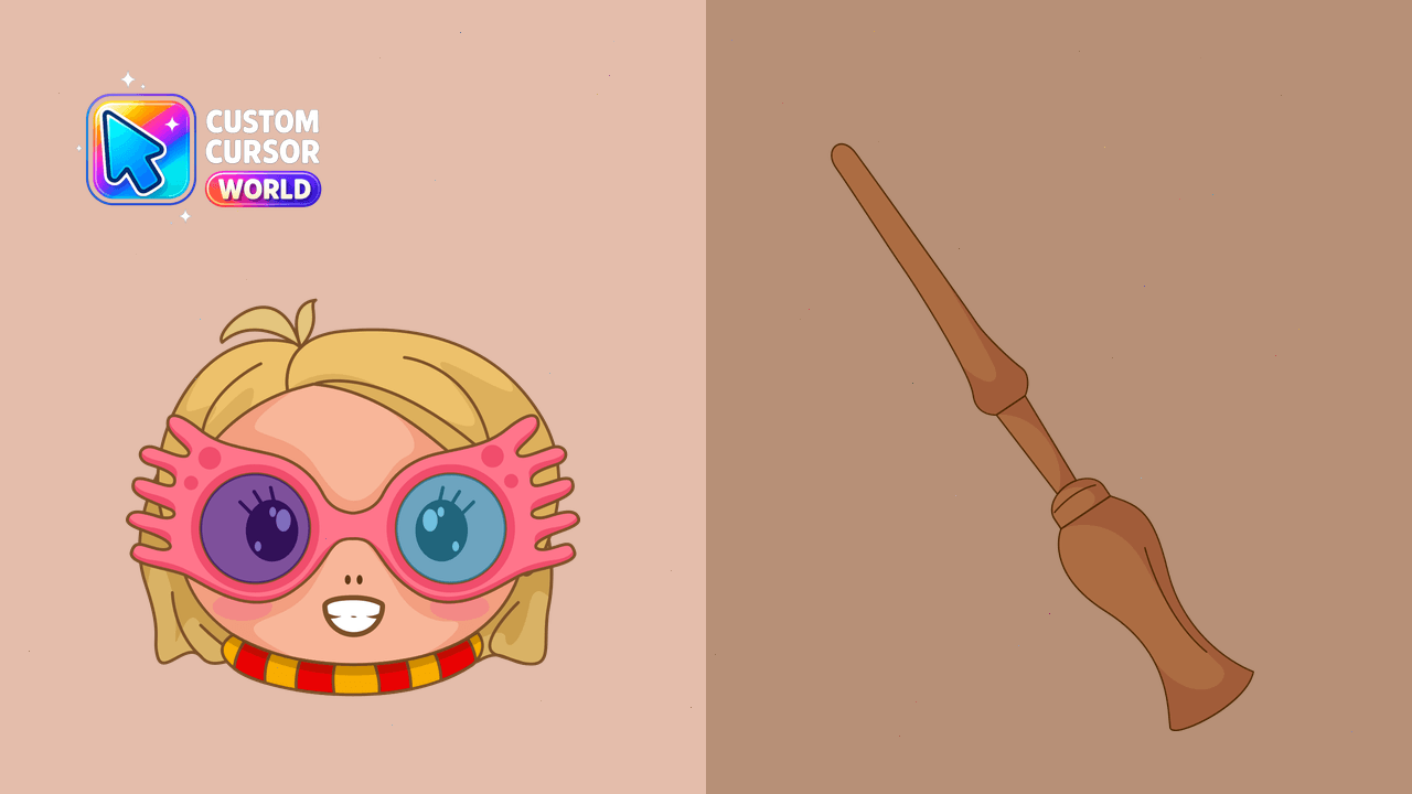 Cursor pack preview: Luna Lovegood Cursor Pack