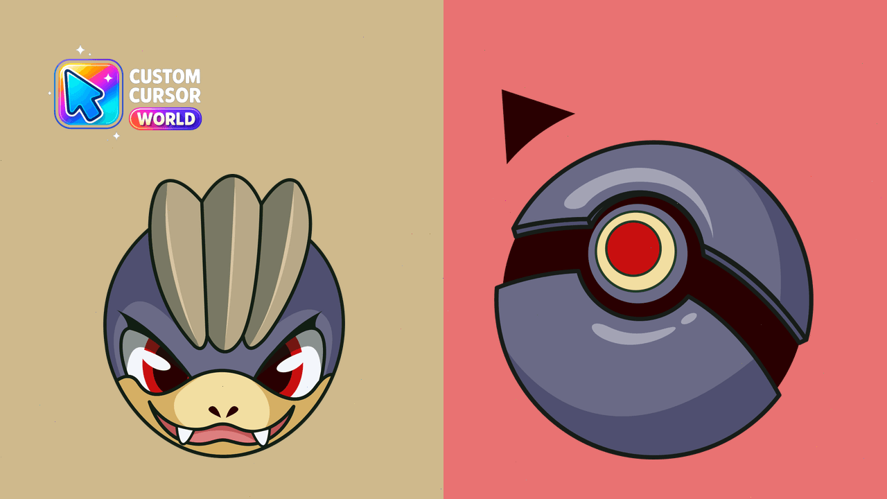 Cursor pack preview: Machamp Custom Cursor Pack