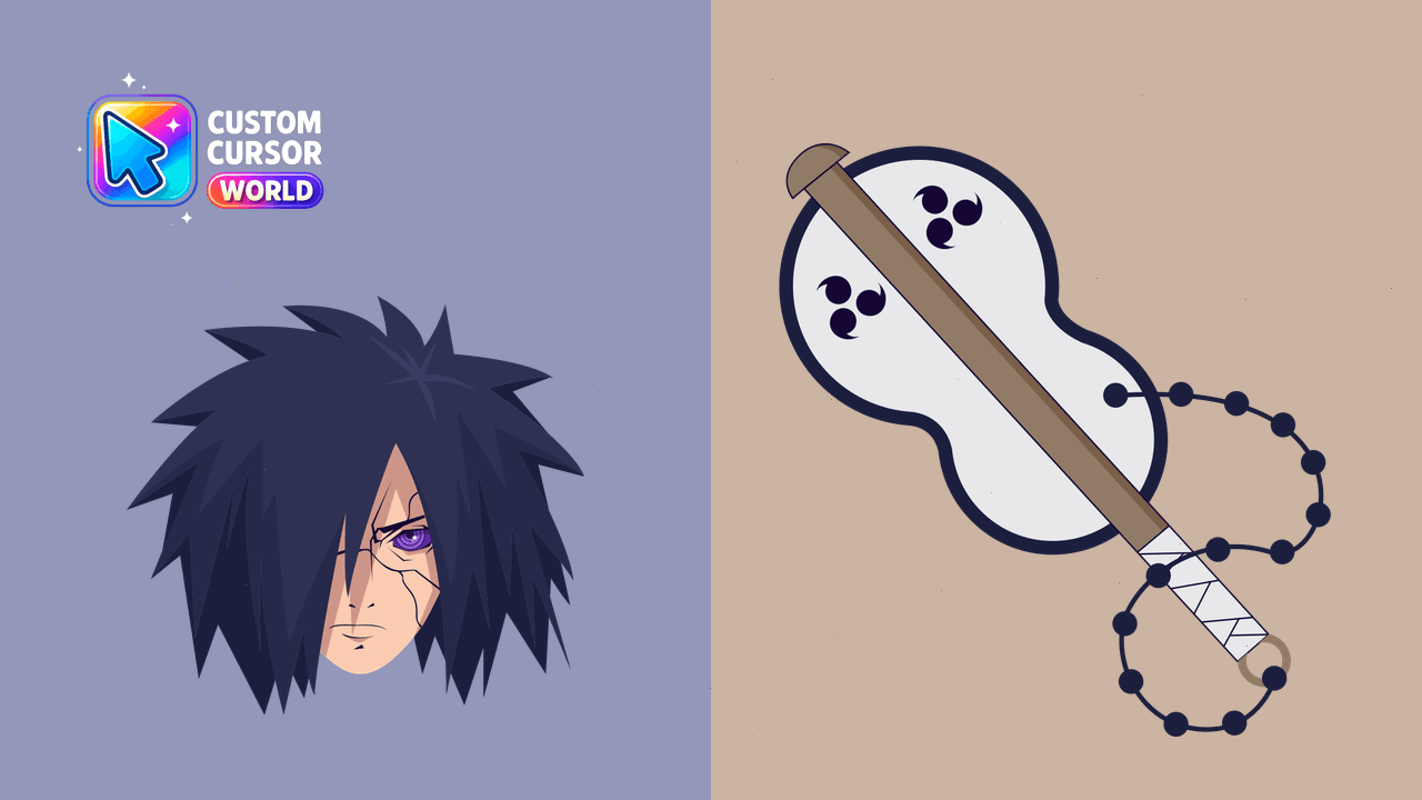 Cursor pack preview: Madara Uchiha Custom Cursor Pack