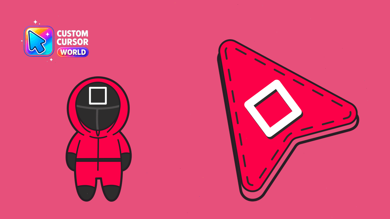 Cursor pack preview: Custom Cursor Pack - Squid Game Manager Edition