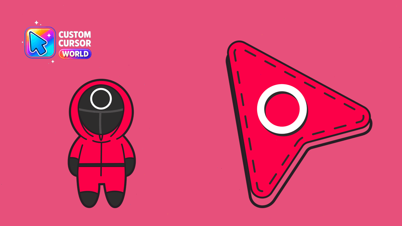 Cursor pack preview: Custom Cursor Pack - Squid Game Themed Cursors