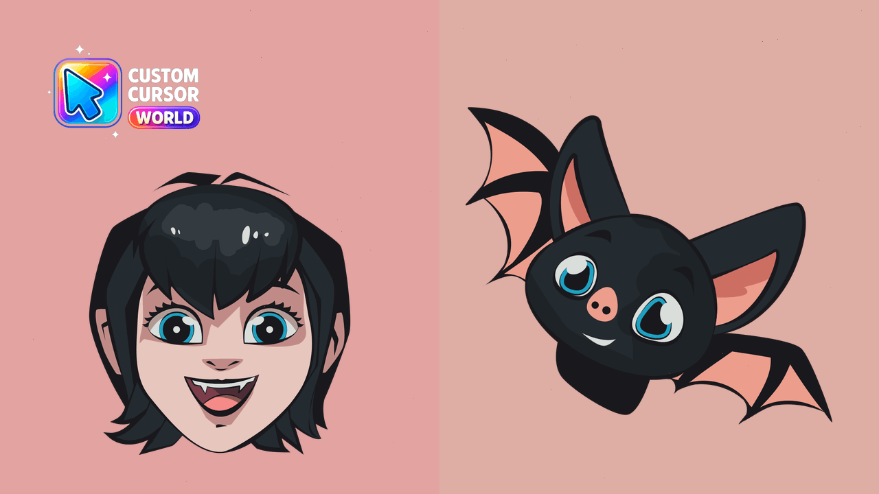 Cursor pack preview: Mavis Dracula Custom Cursor Pack