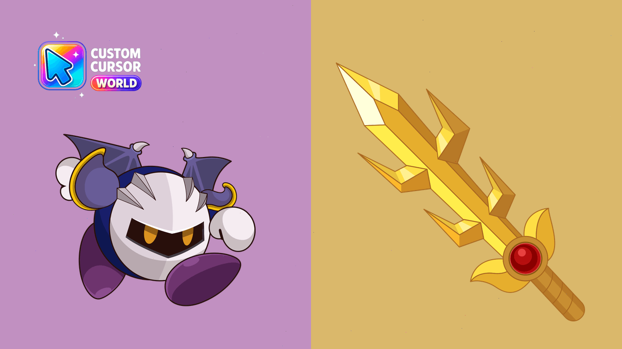 Cursor pack preview: Meta Knight Custom Cursor Pack