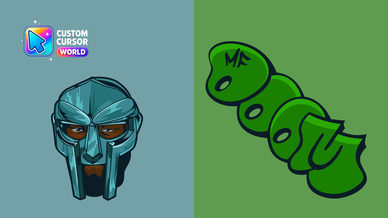 Cursor pack preview: MF DOOM Custom Cursor Pack