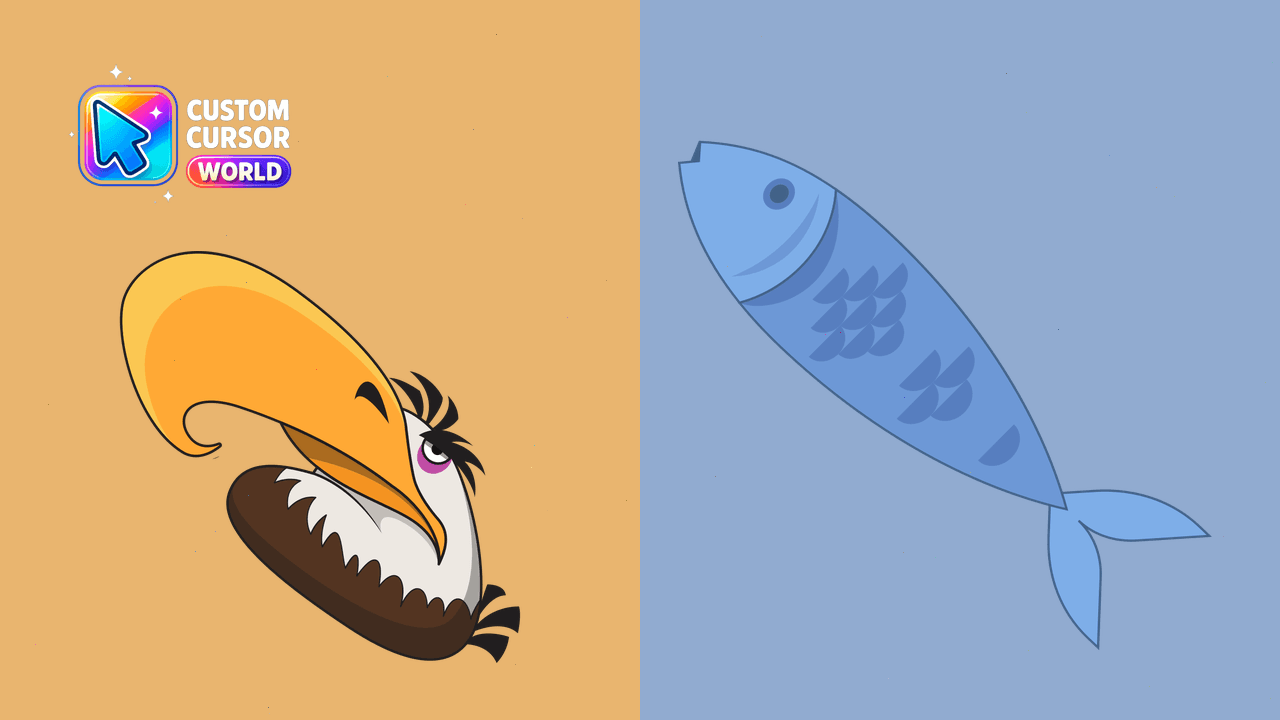Cursor pack preview: Mighty Eagle Custom Cursor Pack