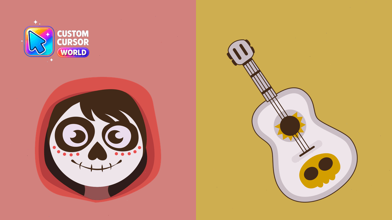 Cursor pack preview: Miguel Rivera Custom Cursor Pack for Chrome