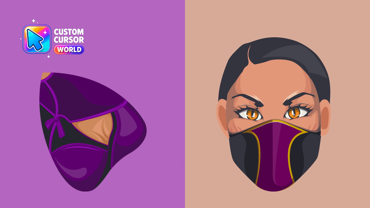Cursor pack preview: Mortal Kombat Mileena Cursor Pack