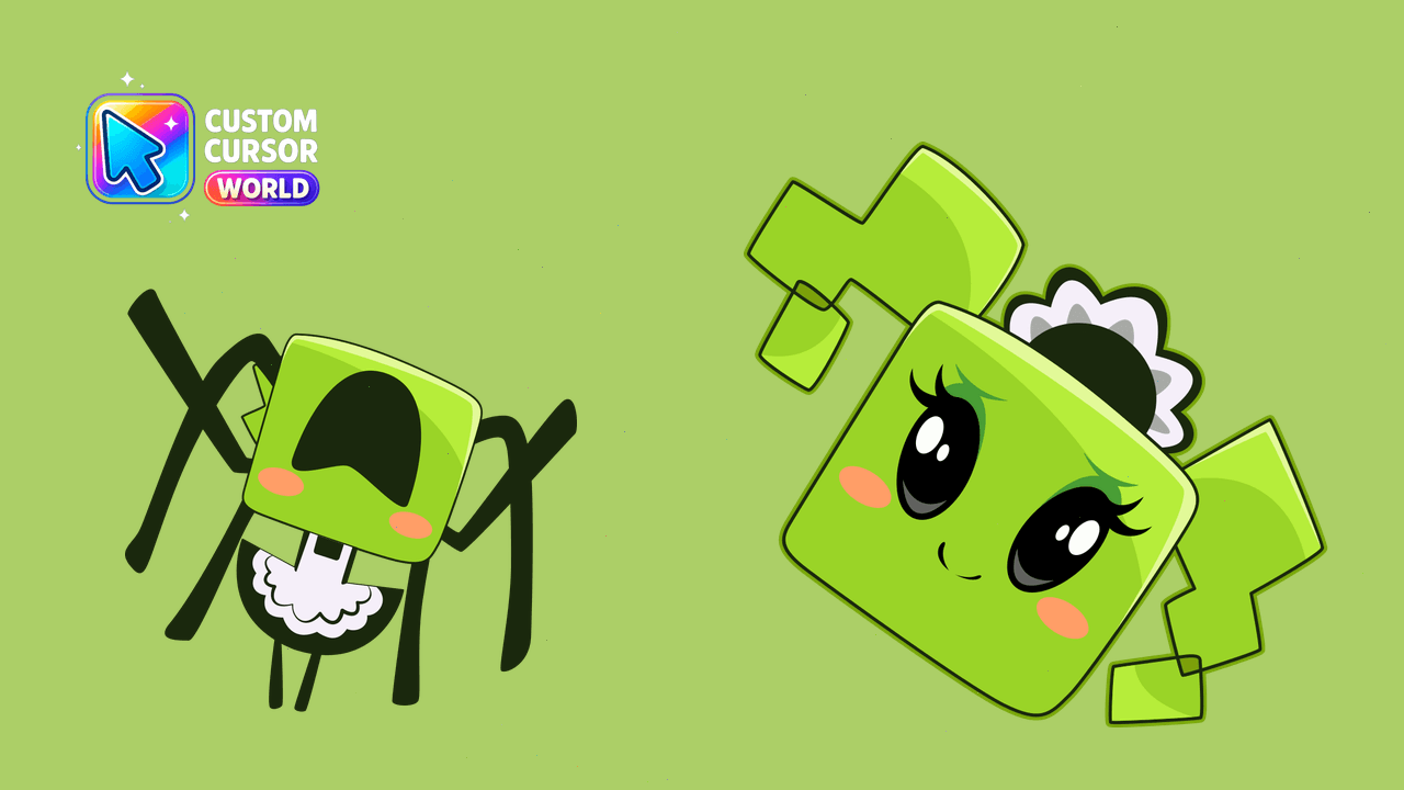 Cursor pack preview: Mimi Custom Cursor Pack for Google Chrome and Microsoft Edge