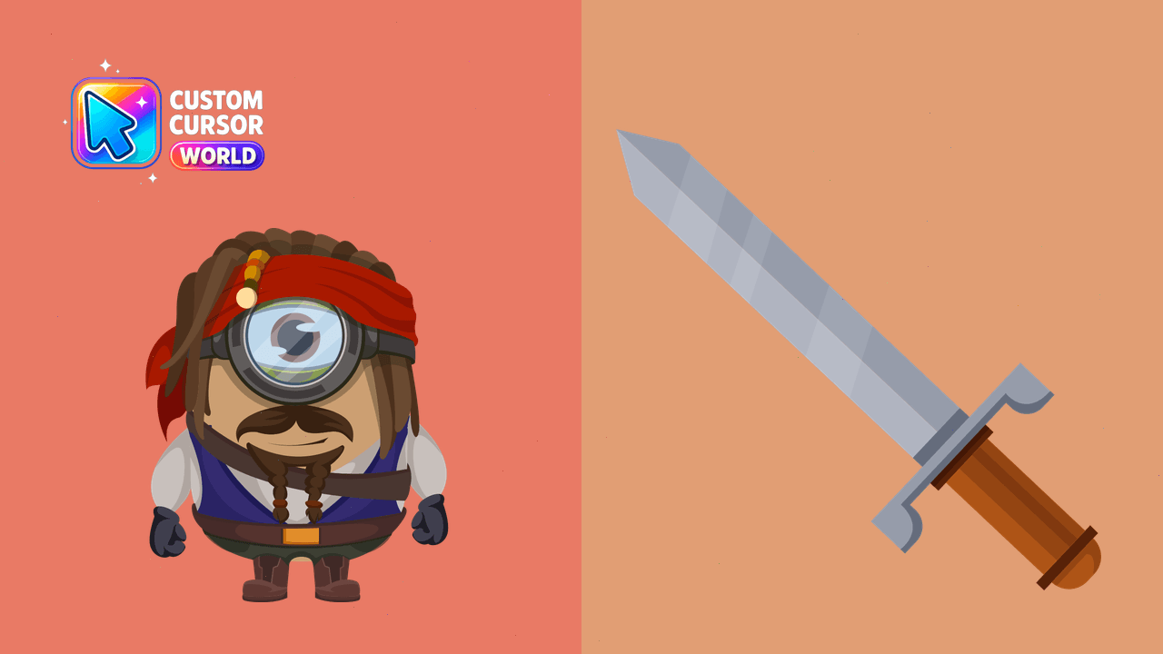 Cursor pack preview: Custom Minion Captain Jack Sparrow Cursor Pack