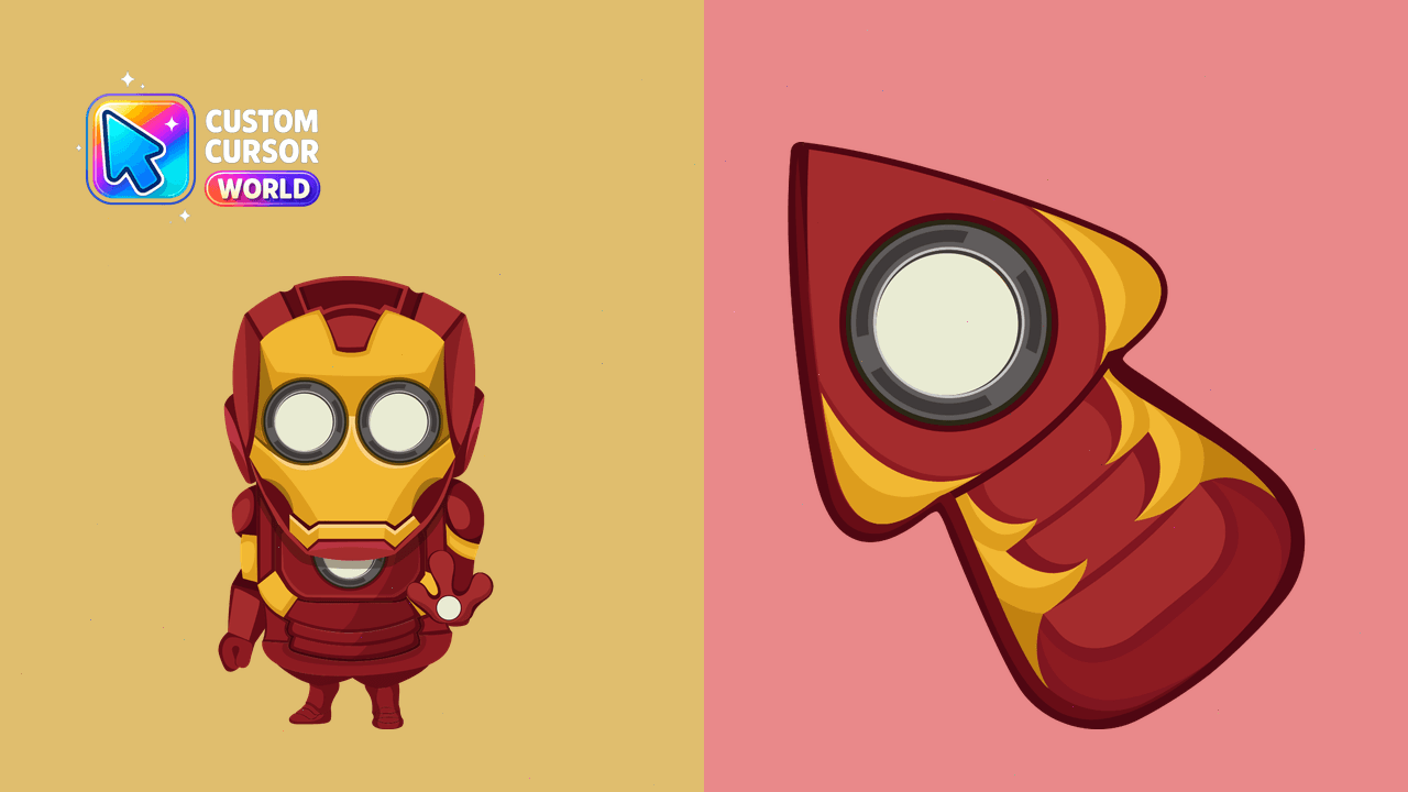 Cursor pack preview: Iron Man Minion Custom Cursor Pack