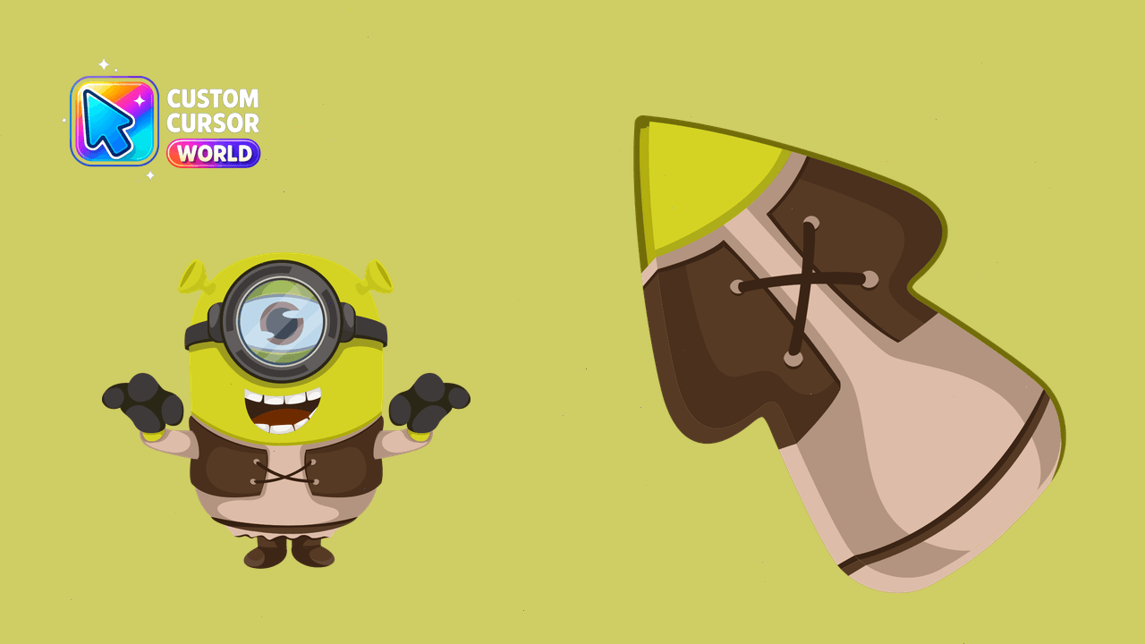 Cursor pack preview: Shrek Minion Custom Cursor Pack