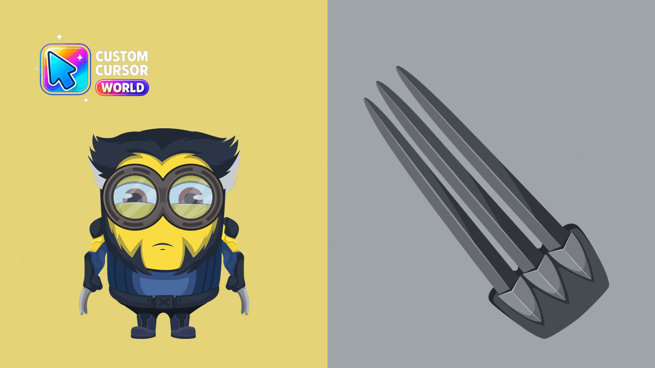 Cursor pack preview: Minion Wolverine Custom Cursor Pack