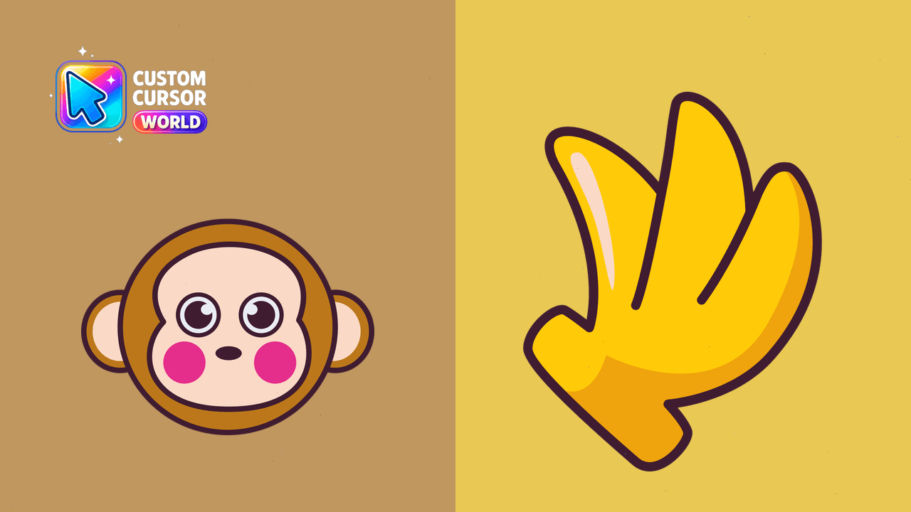Cursor pack preview: Monkichi Custom Cursor Pack