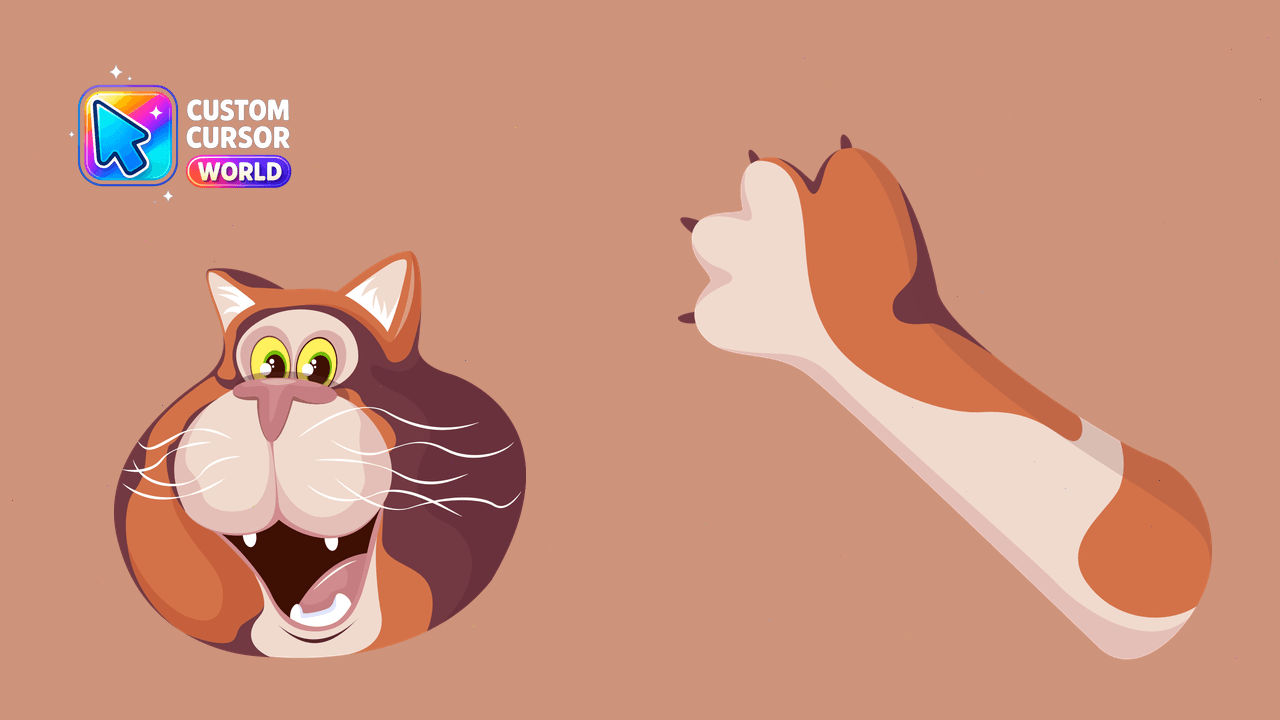 Cursor pack preview: Soulful Mr. Mittens Custom Cursor Pack