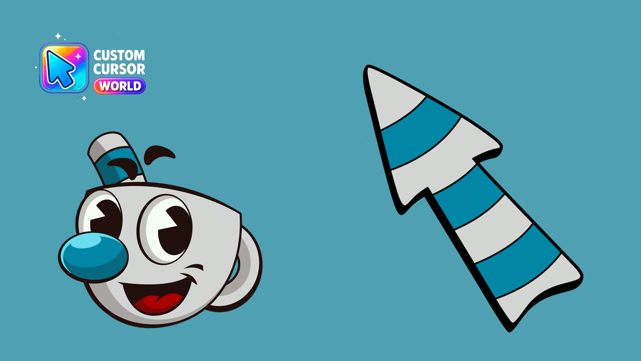 Cursor pack preview: Mugman Custom Cursor Pack