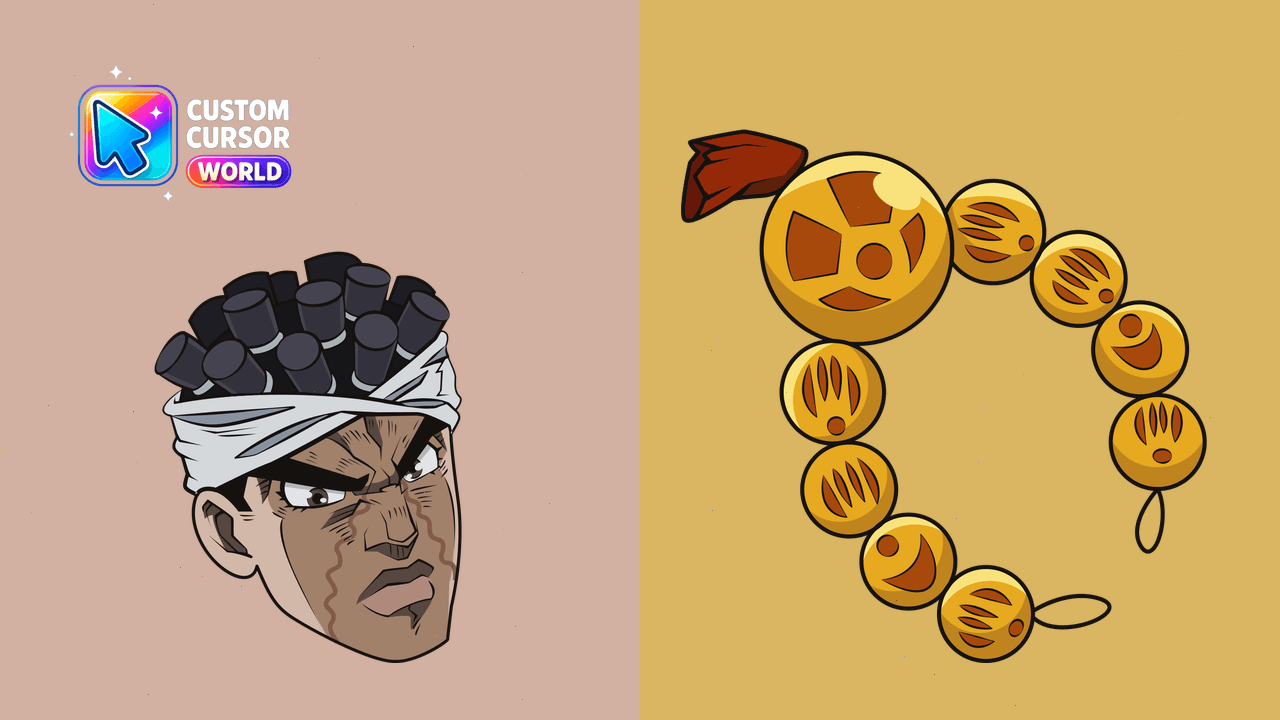Cursor pack preview: Avdol Custom Cursor Pack for Chrome