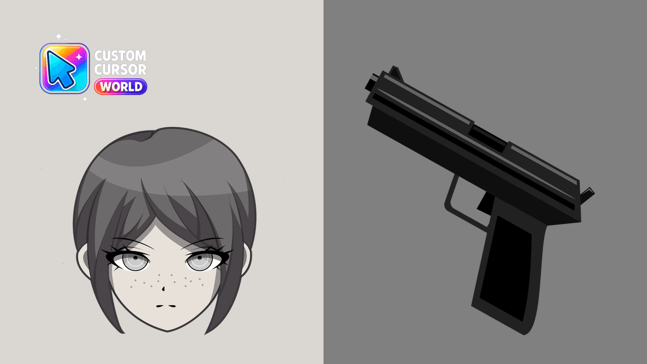 Cursor pack preview: Ultimate Soldier Cursor Pack - Mukuro Ikusaba