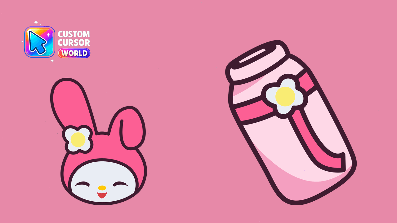 Cursor pack preview: My Melody Cursor Pack