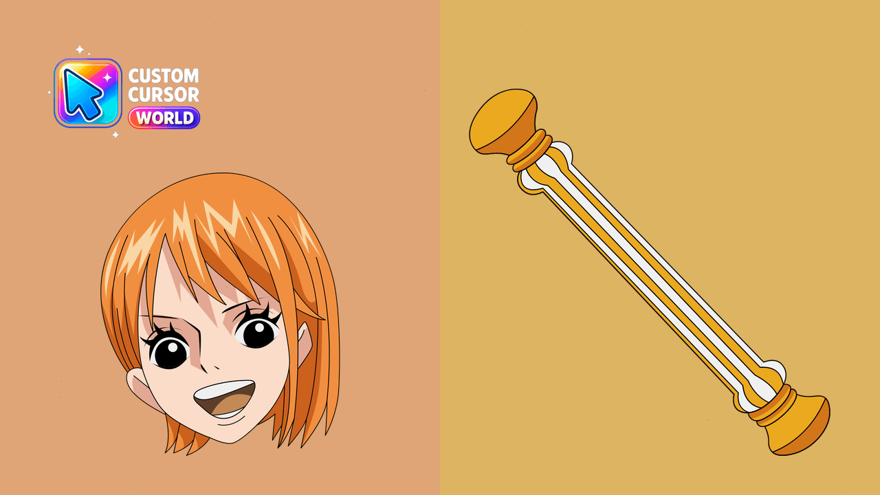 Cursor pack preview: Nami Custom Cursor Pack for Windows and Browsers