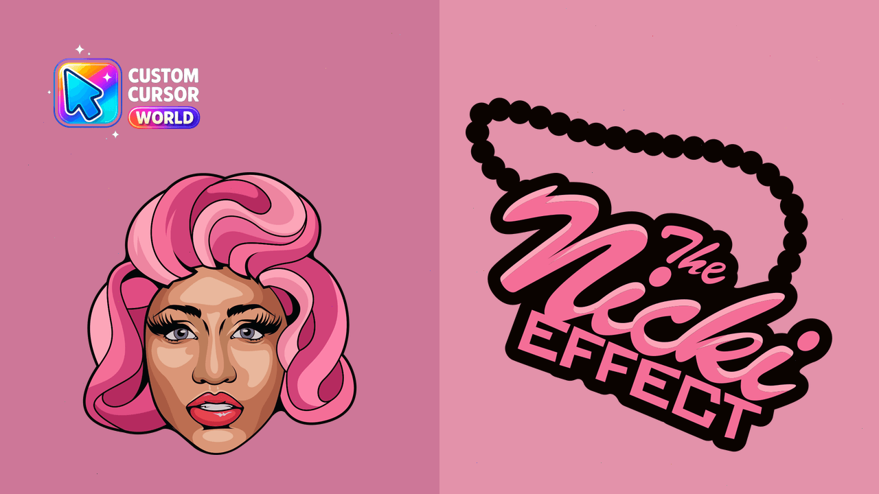 Cursor pack preview: Custom Nicki Minaj Cursor Pack