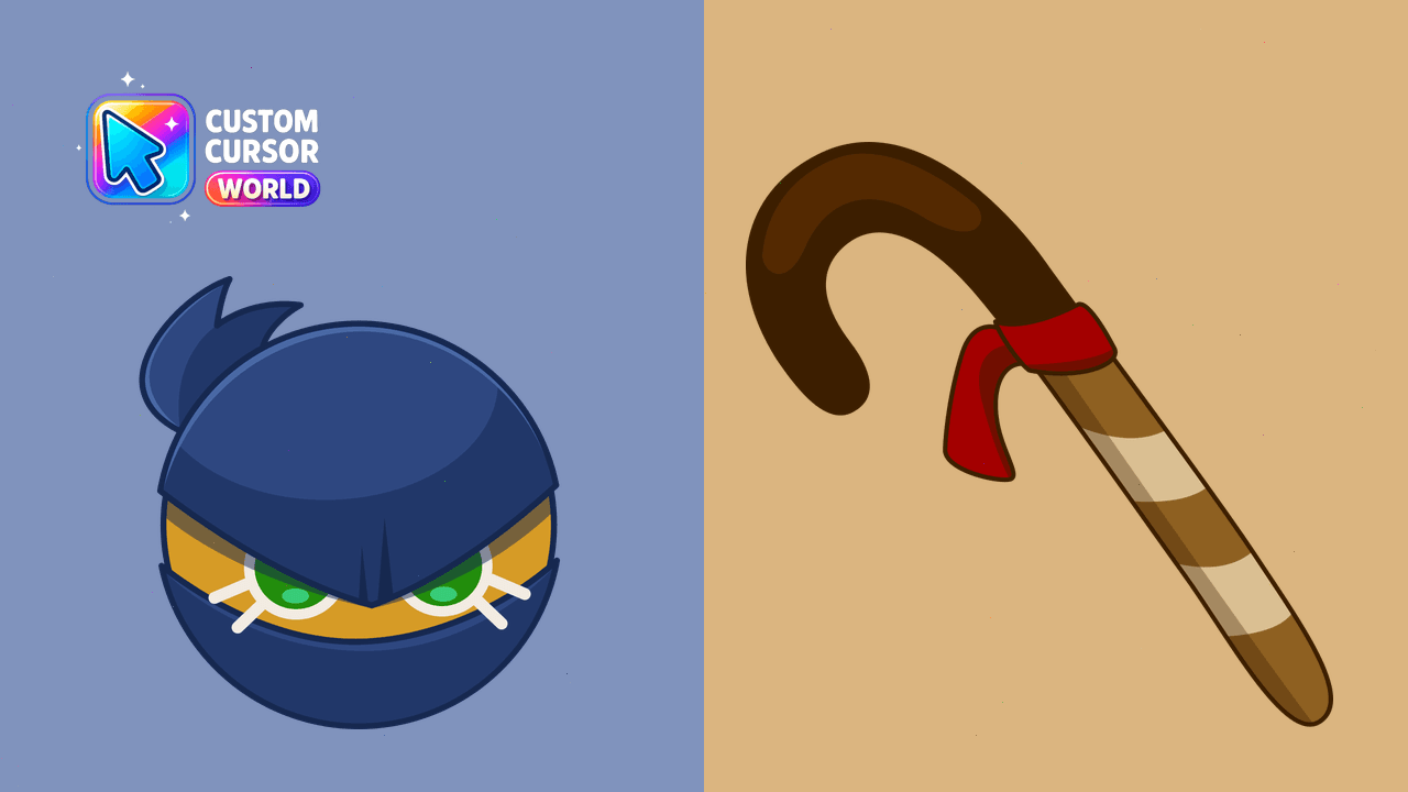 Cursor pack preview: Ninja Cookie Cursor Pack
