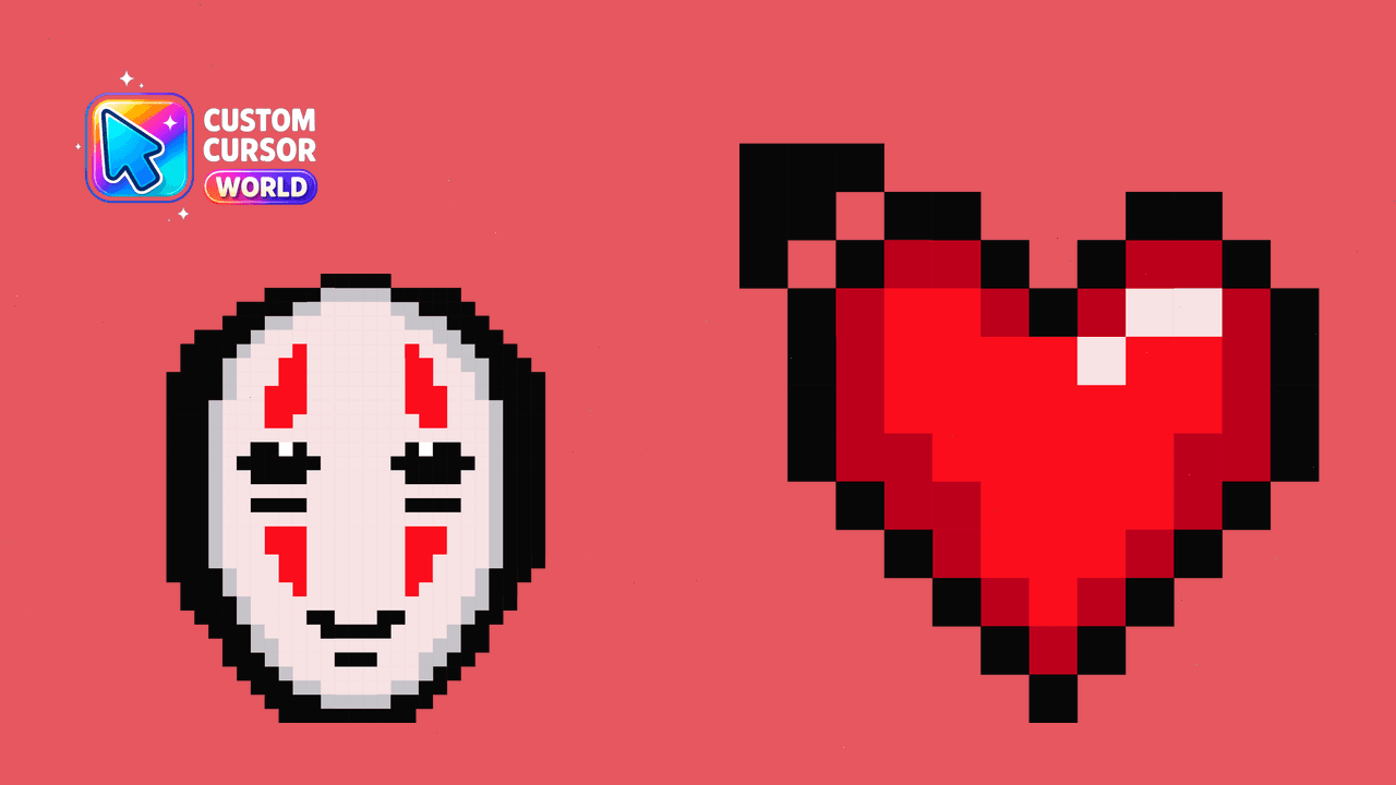 Cursor pack preview: No-Face Custom Cursor Pack