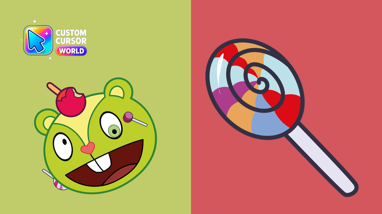 Cursor pack preview: Custom Nutty Cursor Pack