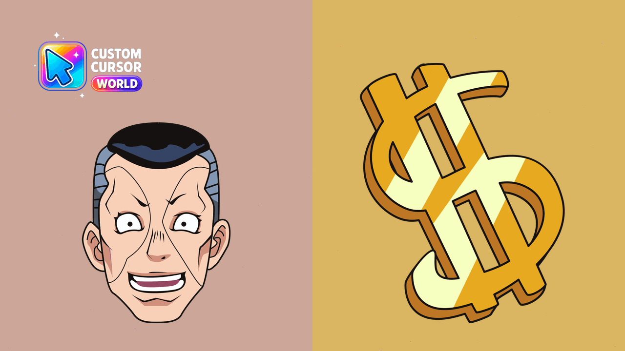 Cursor pack preview: Custom Cursor Pack - Okuyasu Nijimura