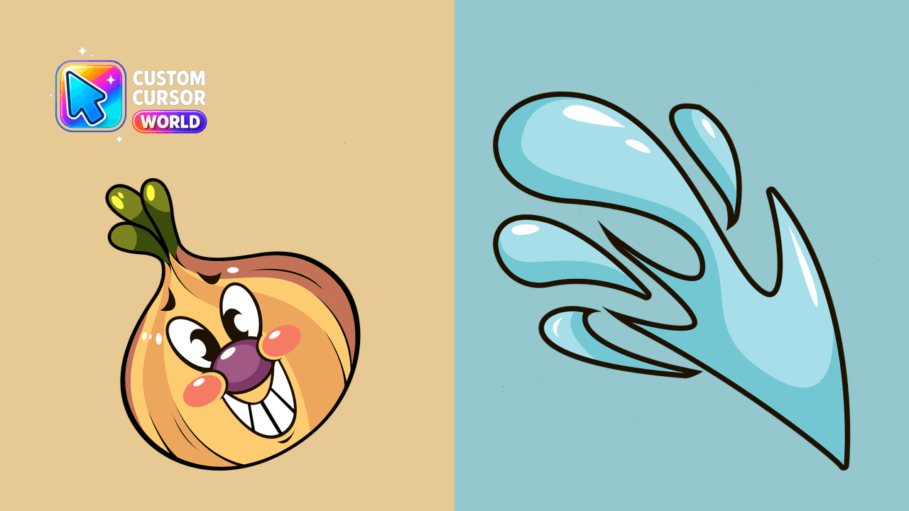 Cursor pack preview: Custom Cursor - Ollie Bulb Pack