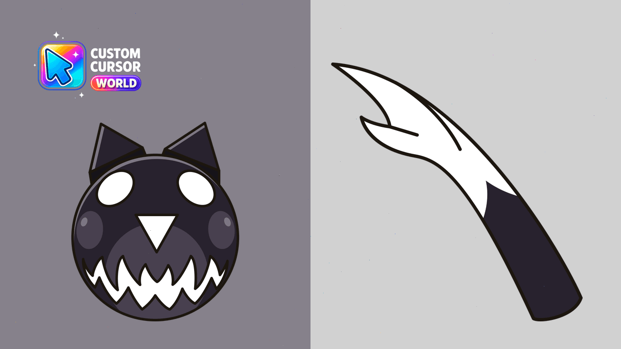 Cursor pack preview: Ombra Custom Cursor Pack for Chrome & Edge