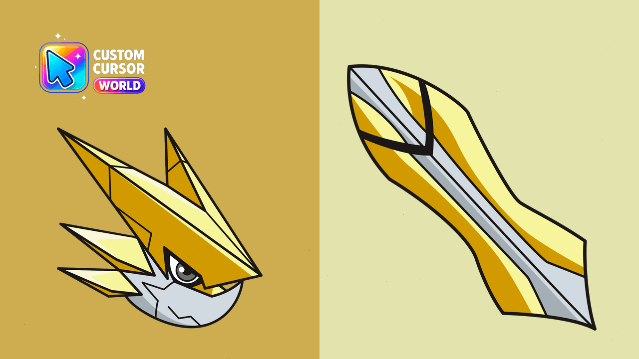 Cursor pack preview: Omega Shoutmon Cursor Pack