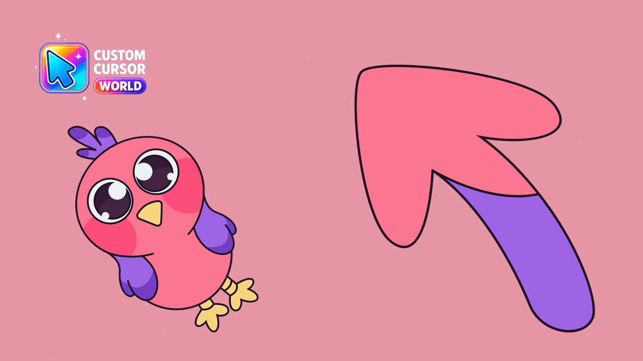 Cursor pack preview: Custom Cursor Pack - Opila Bird Theme for Chrome & Edge