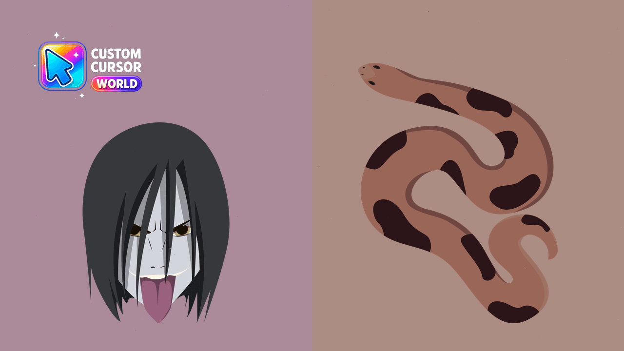 Cursor pack preview: Orochimaru Custom Cursor Pack