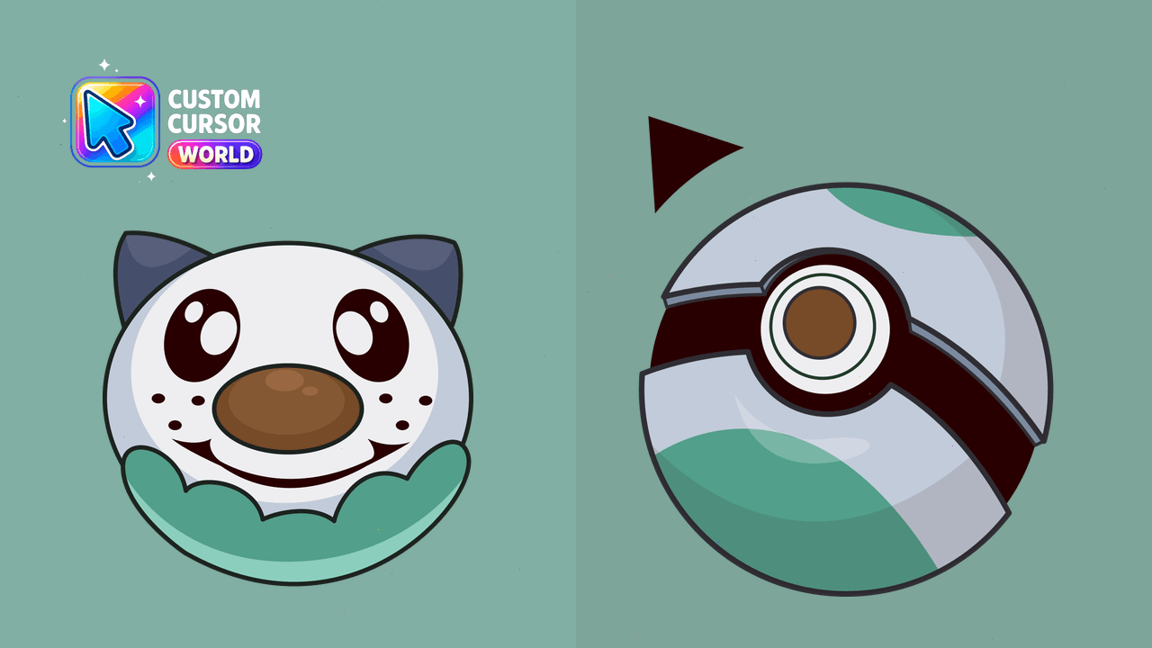 Cursor pack preview: Oshawott Cursor Pack