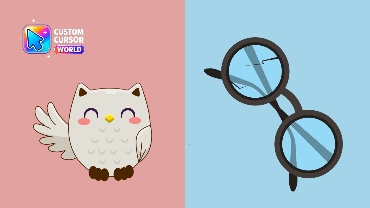 Cursor pack preview: Harry Potter Custom Cursor Pack - Owl Hedwig Collection