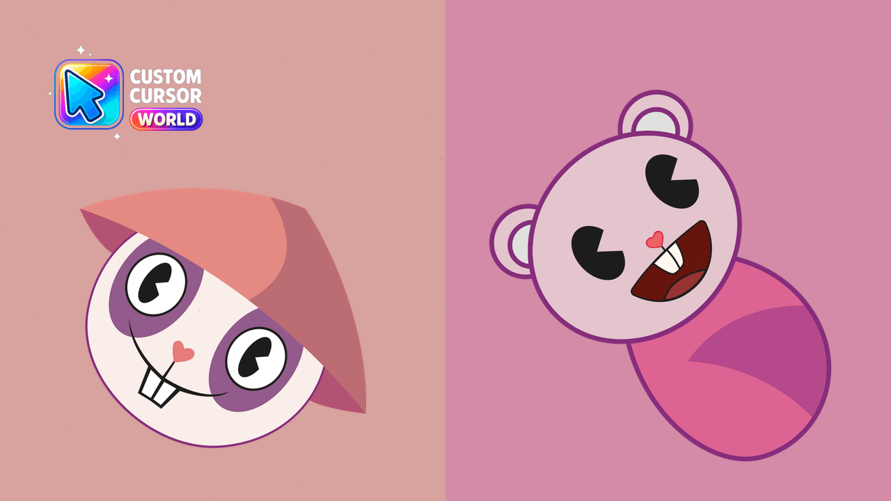 Cursor pack preview: Custom Panda Cursor Pack for Chrome & Edge