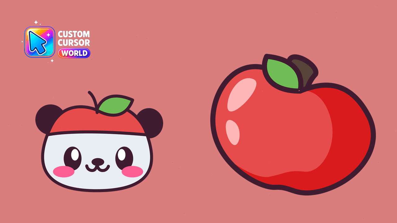 Cursor pack preview: Custom Cursor Pack Pandapple