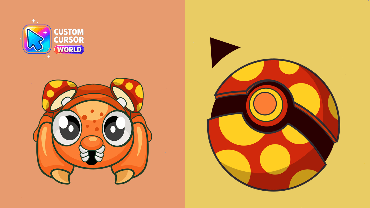 Cursor pack preview: Paras Custom Cursor Pack for Chrome & Edge