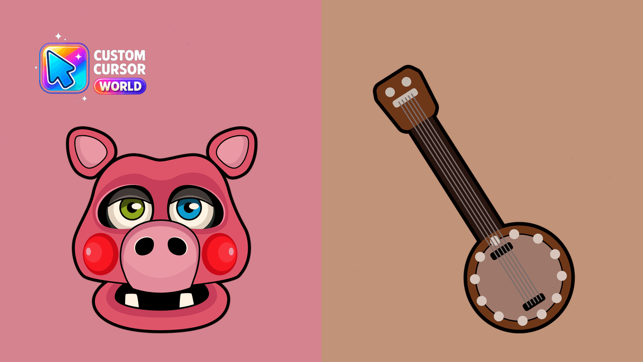 Cursor pack preview: Pigpatch Custom Cursor Pack
