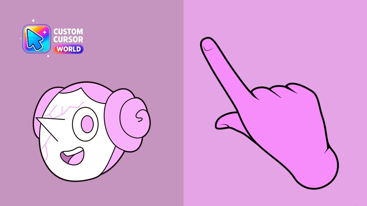 Cursor pack preview: Pink Pearl Cursor Pack