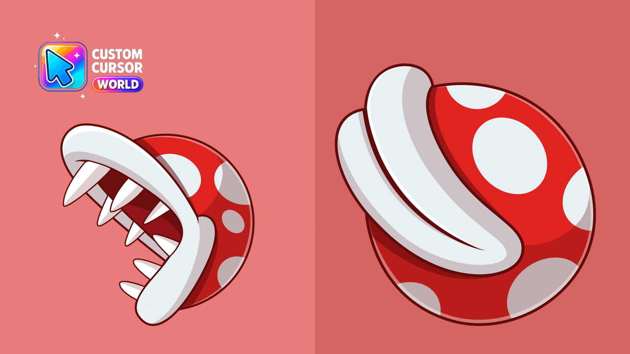 Cursor pack preview: Piranha Plant Custom Cursor Pack