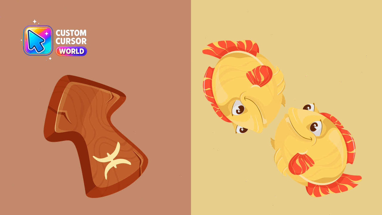 Cursor pack preview: Pisces Custom Cursor Pack
