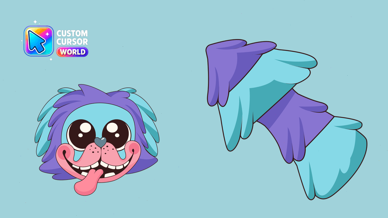 Cursor pack preview: Custom Cursor Pack - Pug-a-Pillar for Chrome & Edge