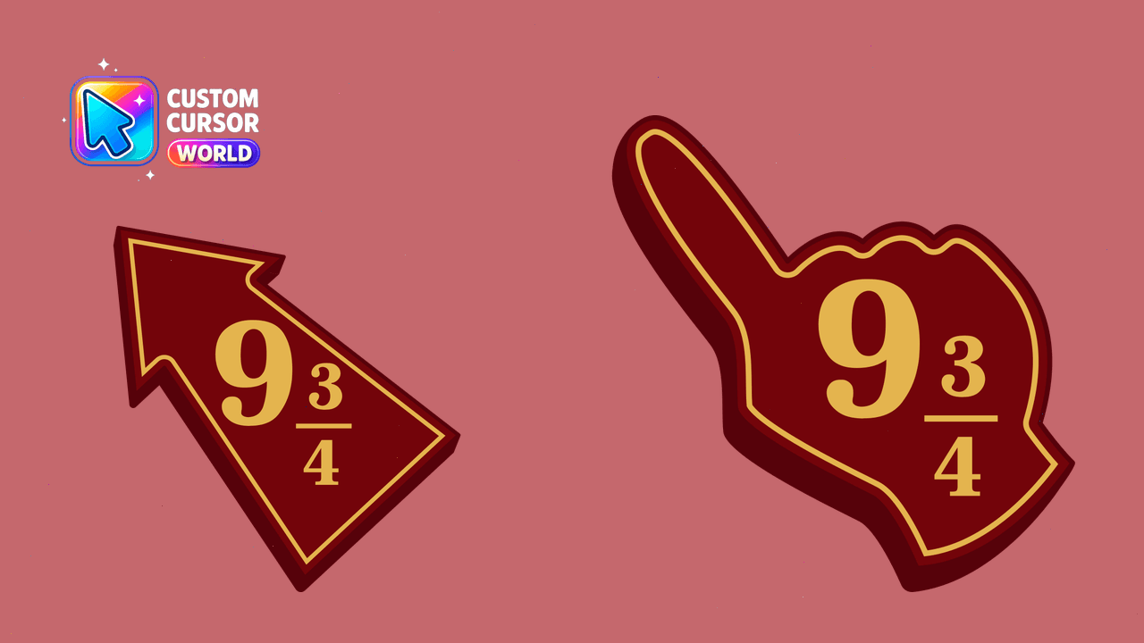 Cursor pack preview: Hogwarts Platform Cursor Pack