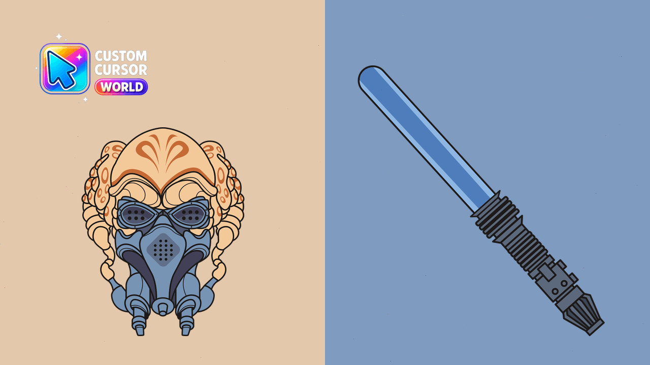 Cursor pack preview: Plo Koon Custom Cursor for Chrome & Edge