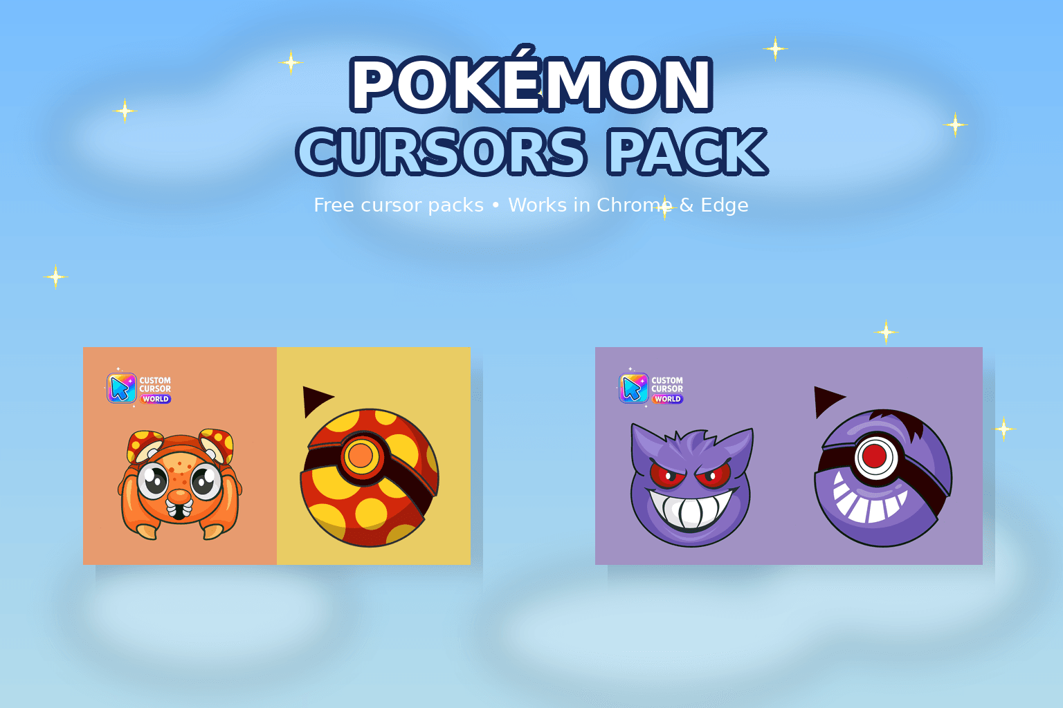 Pokémon Cursor Collection - Custom cursor collection preview image