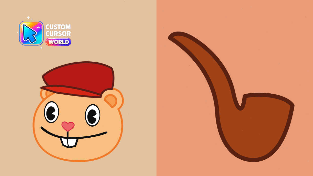 Cursor pack preview: Custom Cursor Pack - Happy Tree Friends Pop